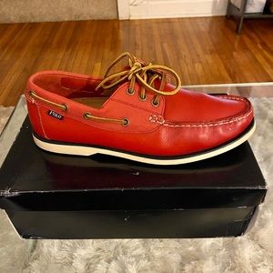 POLO “RED” BOAT SHOE size 9
